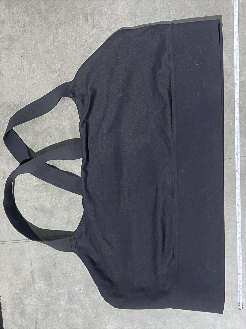 Athleta Black Crossback Sports Bra
